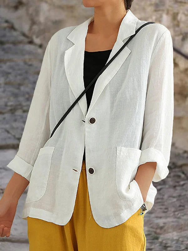 Lumi - Linen-like Casual Blazer Light and Stylish