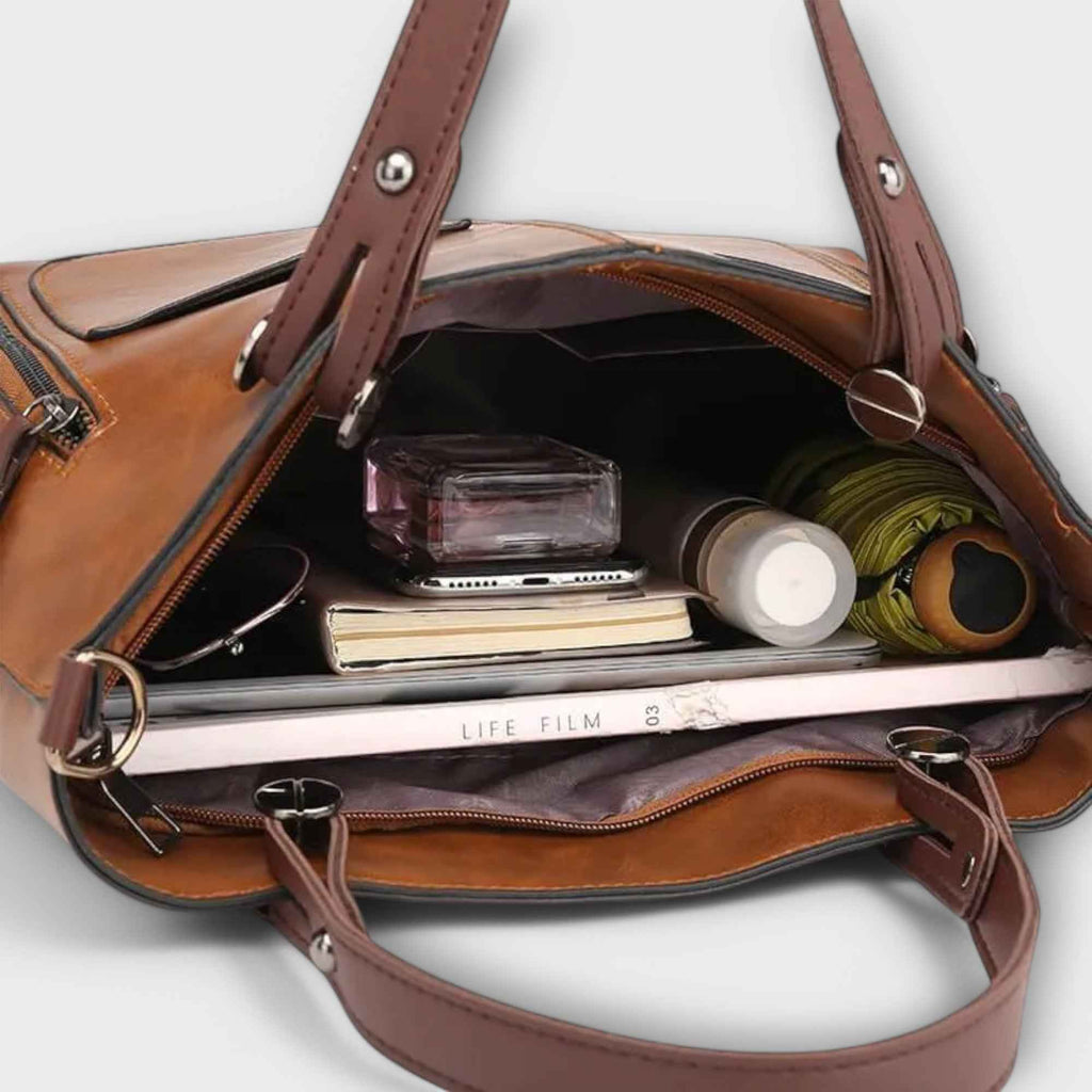 Erena | Stylish Oldschool Vegan Leather Fashion Bag
