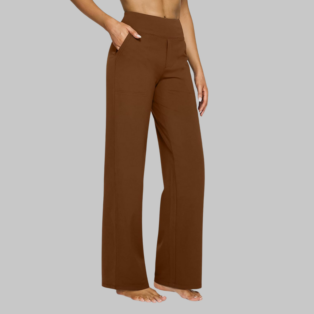 Calista | High Waisted Wide Leg Yoga Pants