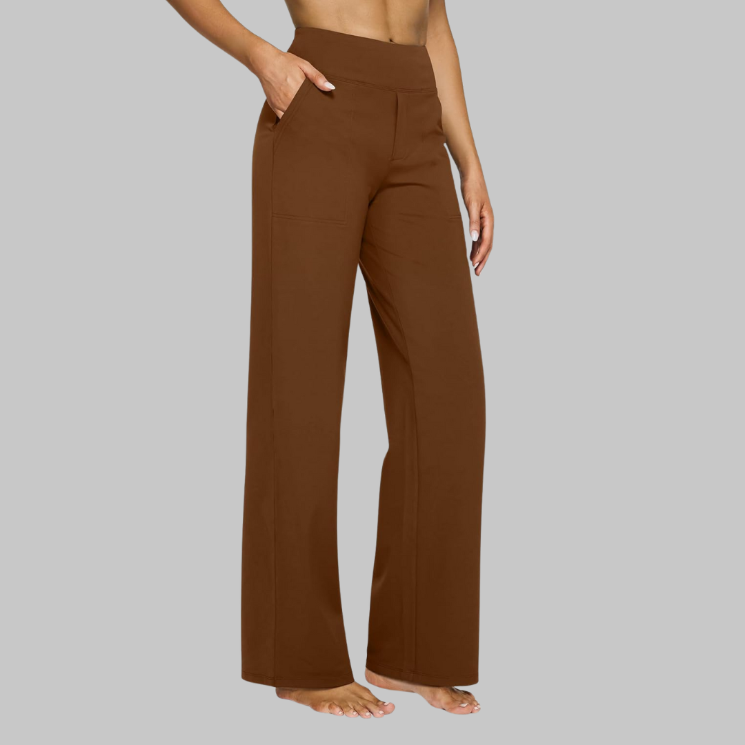 Calista | High Waisted Wide Leg Yoga Pants