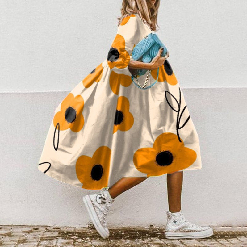 Madeline - Fashionable Summer Dress - Brighter Fashion
