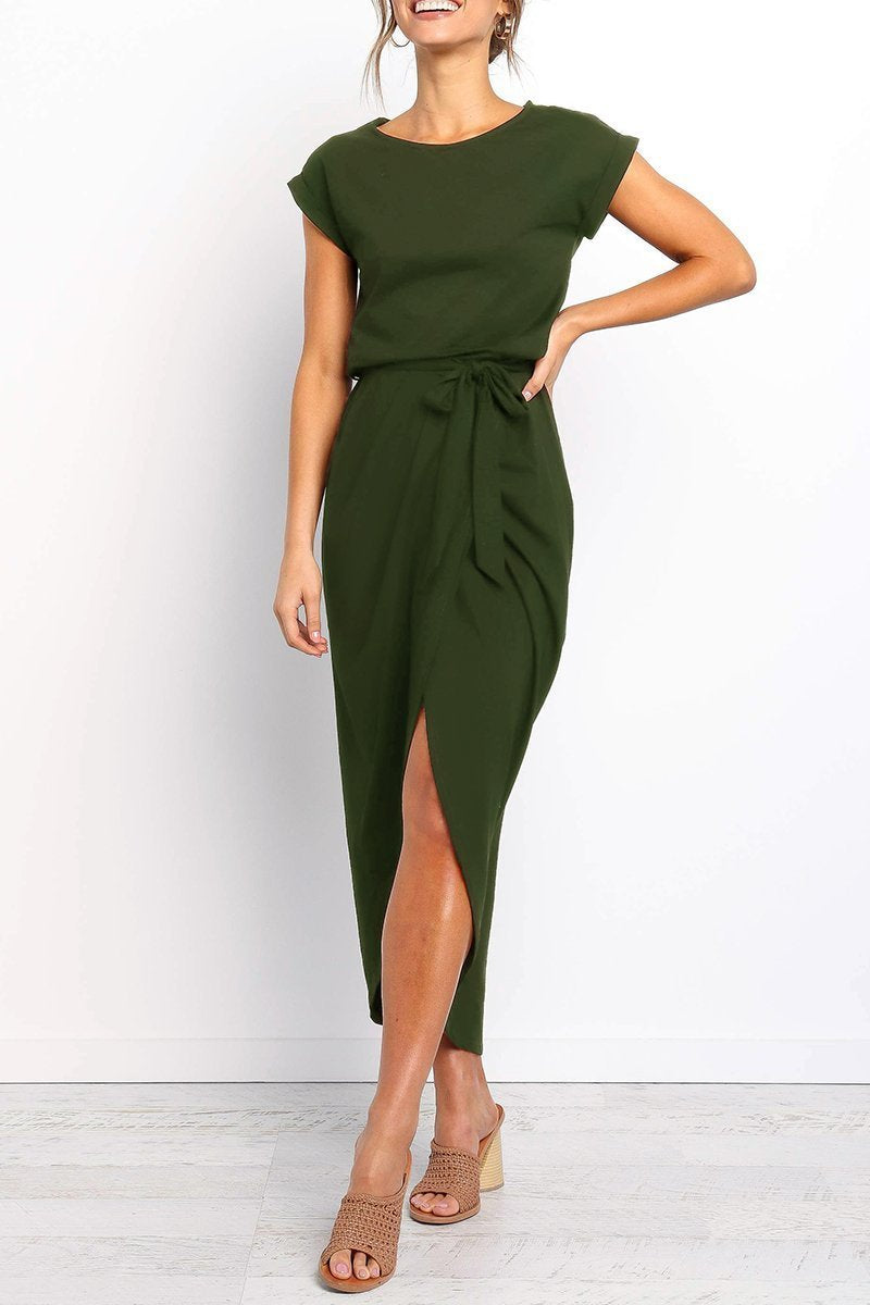 Billie - Casual Midi Dress - Brighter Fashion