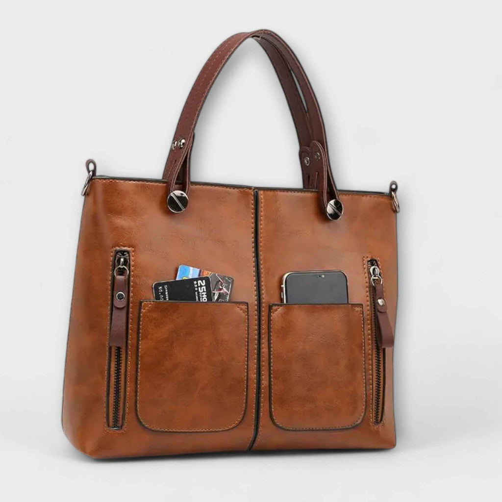Erena | Stylish Oldschool Vegan Leather Fashion Bag