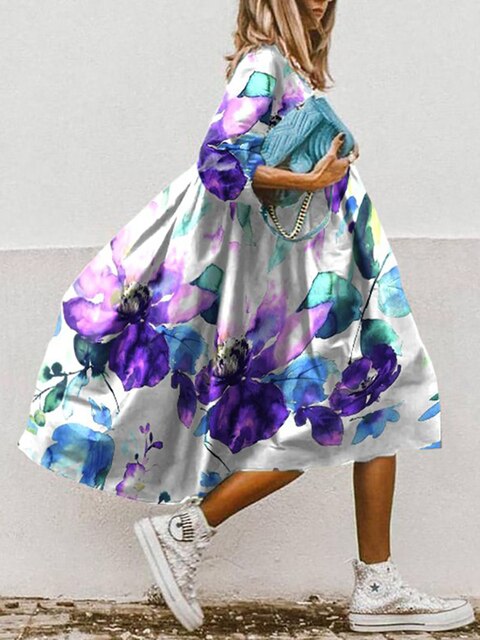 Madeline - Fashionable Summer Dress - Brighter Fashion