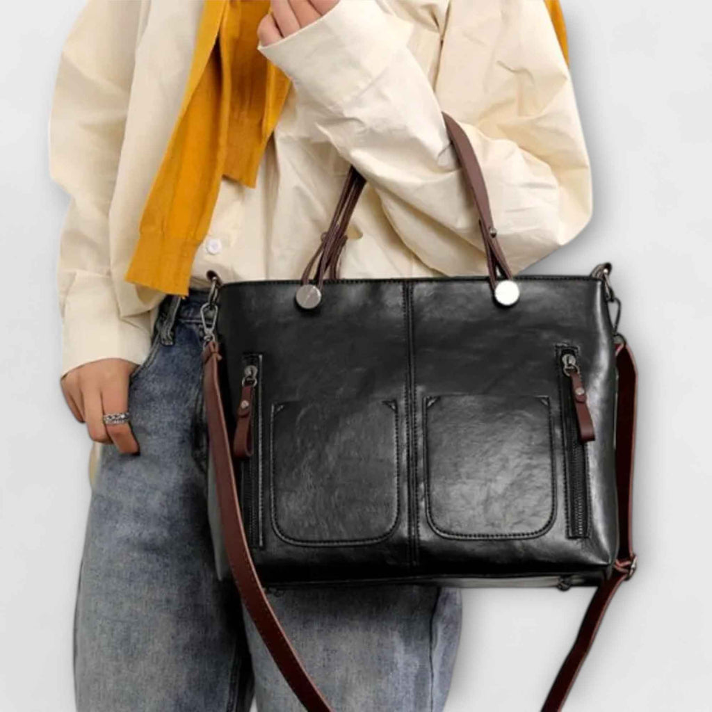 Erena | Stylish Oldschool Vegan Leather Fashion Bag