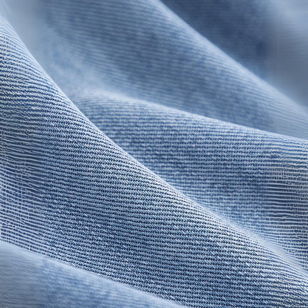 Camden | Two-Tone Trench – Denim & Suede Blend