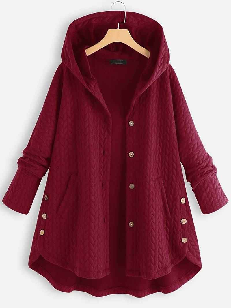 Julie | Quilted Hooded Coat