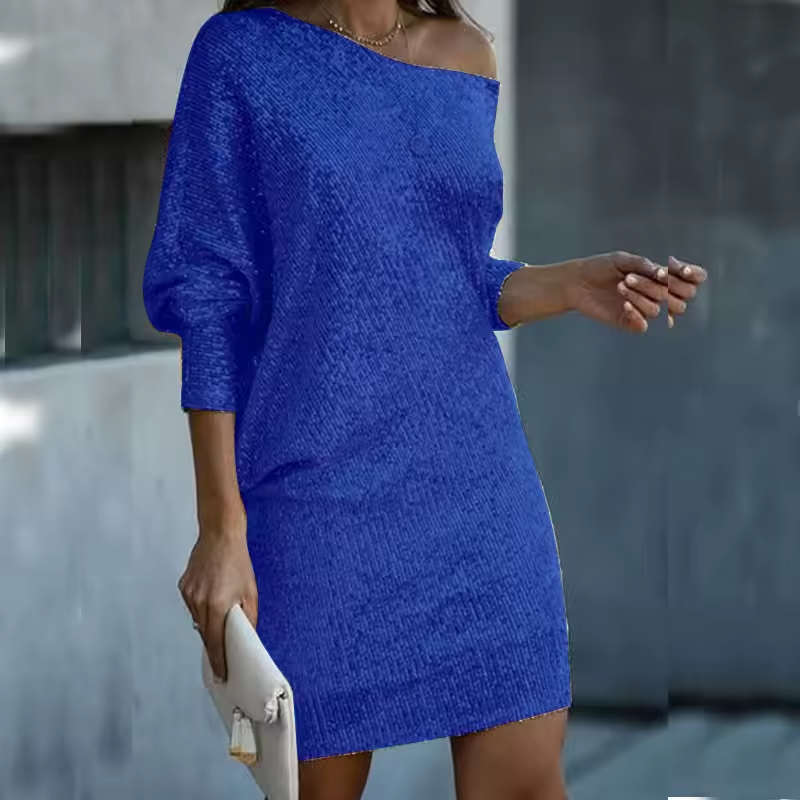 Bold Shimmering Evening Gown | Claire 8