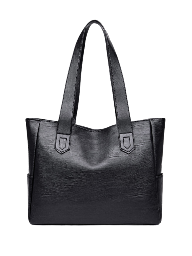 Peggy | Structured Vegan Leather Tote