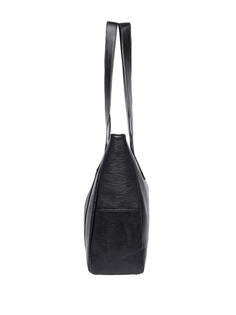 Peggy | Structured Vegan Leather Tote