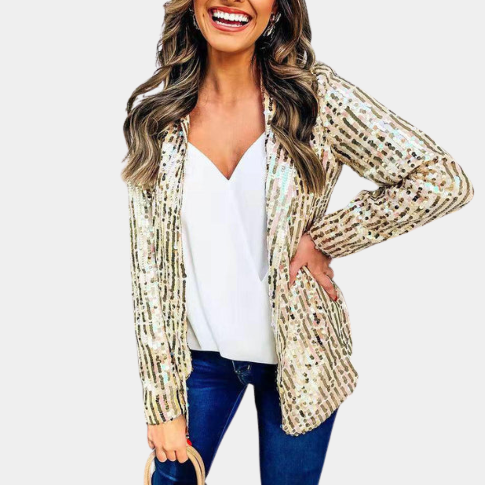 Maria - Sequin Blazer Jacket - Brighter Fashion