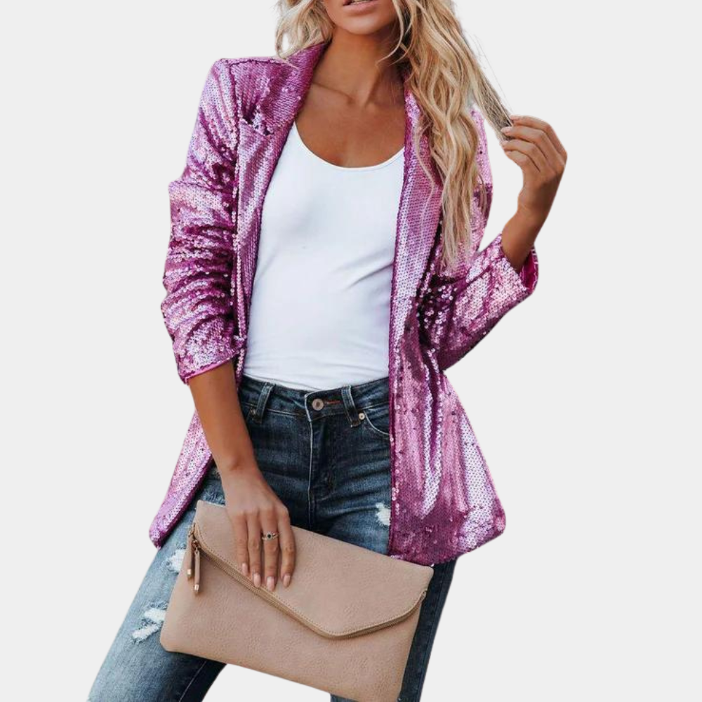 Maria - Sequin Blazer Jacket - Brighter Fashion