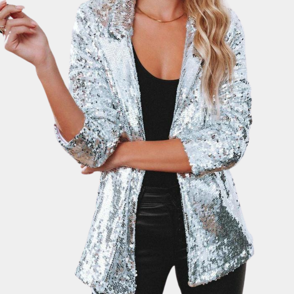 Maria - Sequin Blazer Jacket - Brighter Fashion