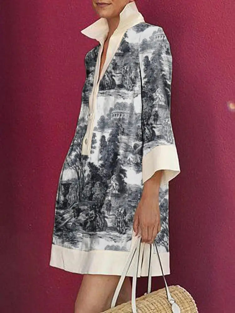 Charming Vintage Mini Tunic Dress for Women | Sophie Summer Dresses 3