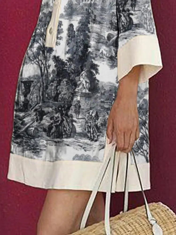 Charming Vintage Mini Tunic Dress for Women | Sophie Summer Dresses 5