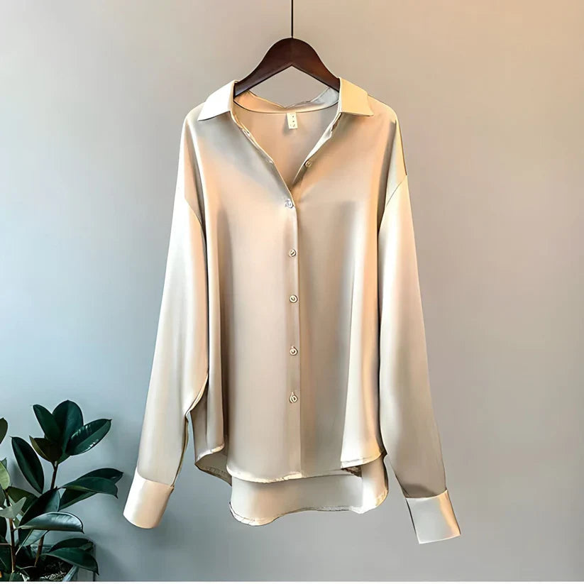 Sienna - Vegan Silk Blouse - Brighter Fashion