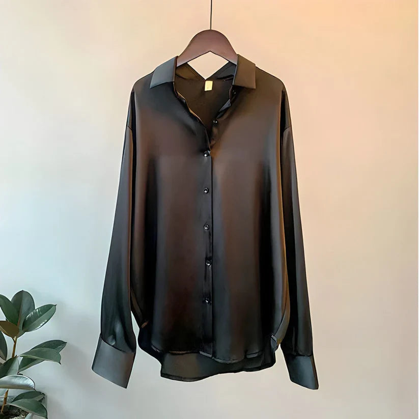 Sienna - Vegan Silk Blouse - Brighter Fashion