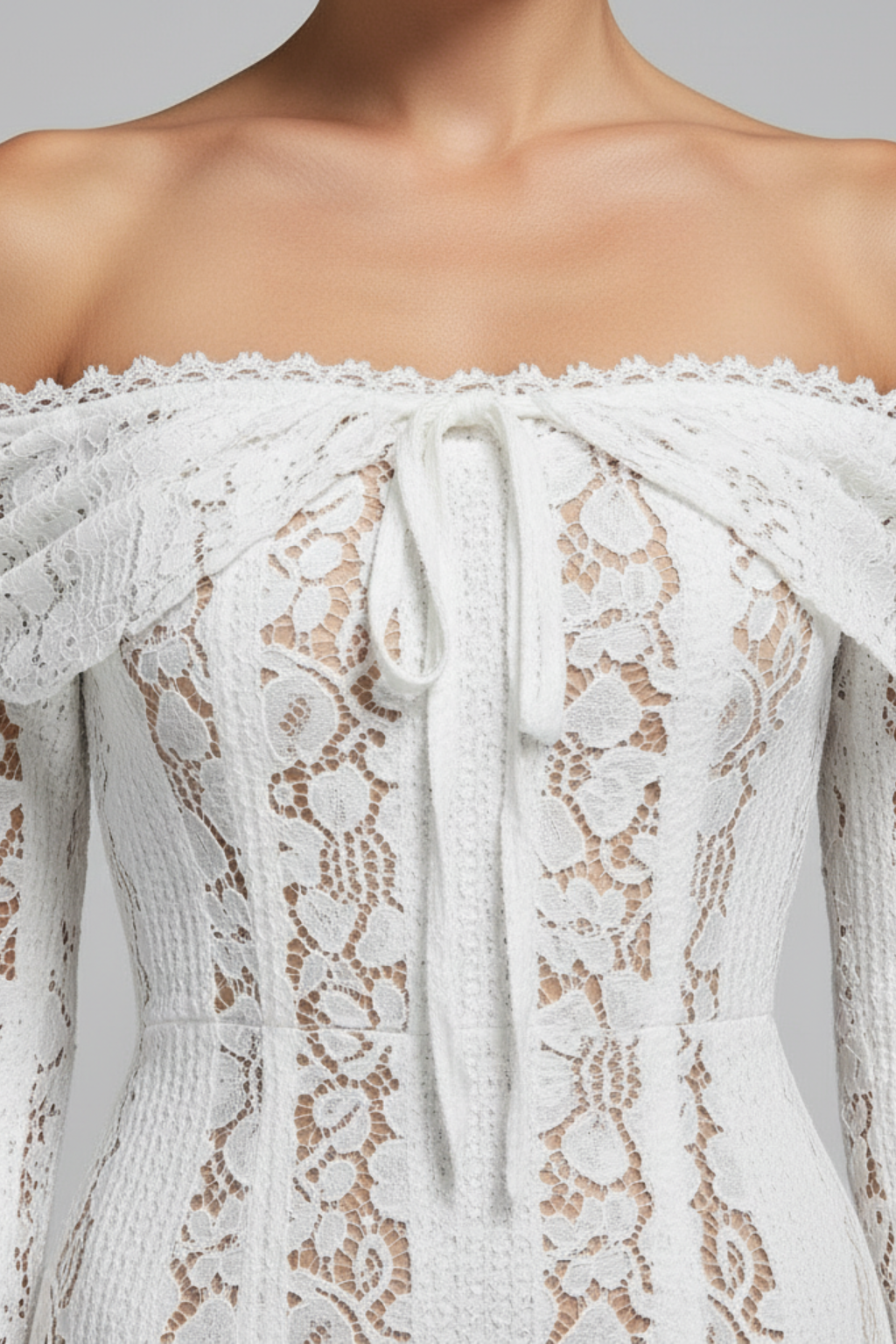 Kiara - Lace Maxi Dress - Brighter Fashion