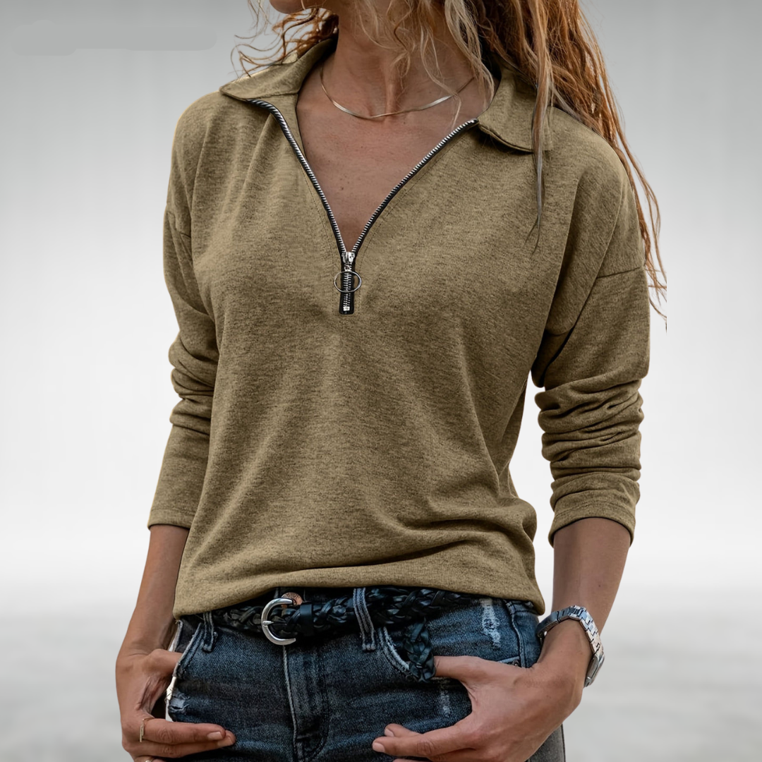 Nadine | Women's Half-Zip Sweaters