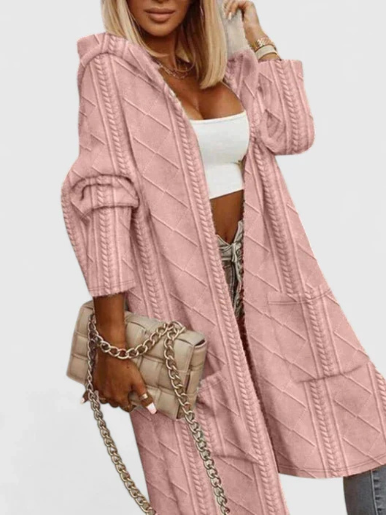 Marivelle | Refined Longline figure-flattering Cardigan