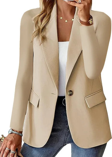 Ainsley - Classic Blazer Tailored Fit Elegant and Timeless - Brighter Fashion