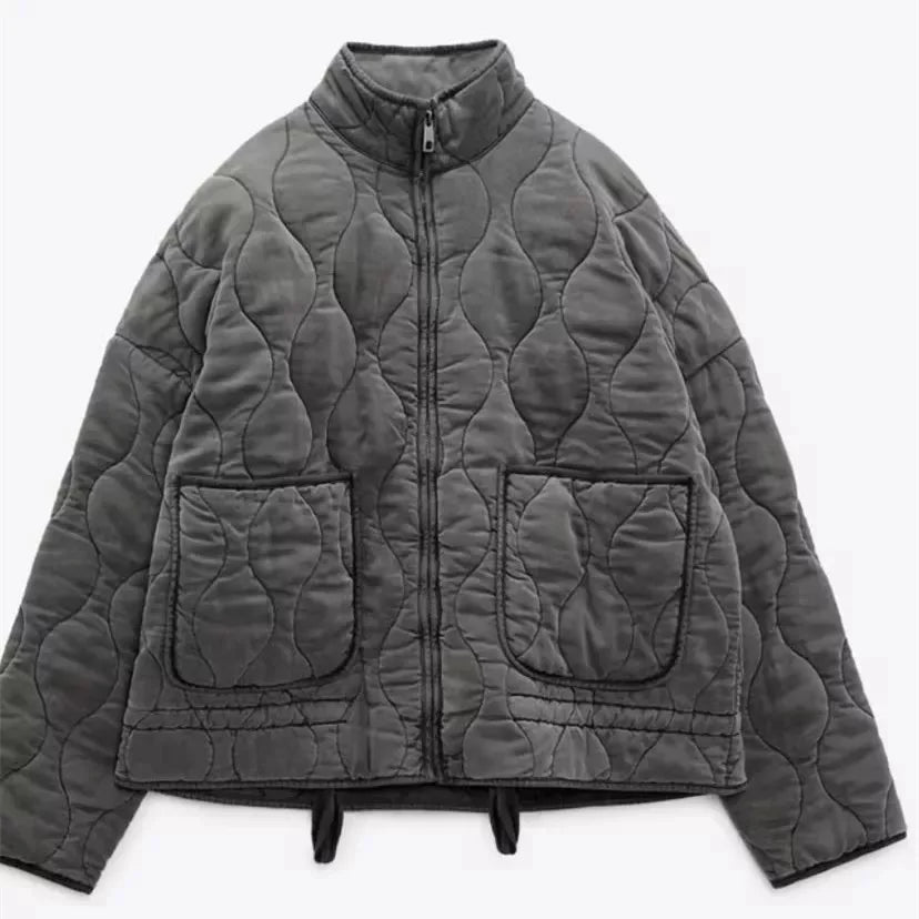 Aveline | Quilted Oversized Jacket