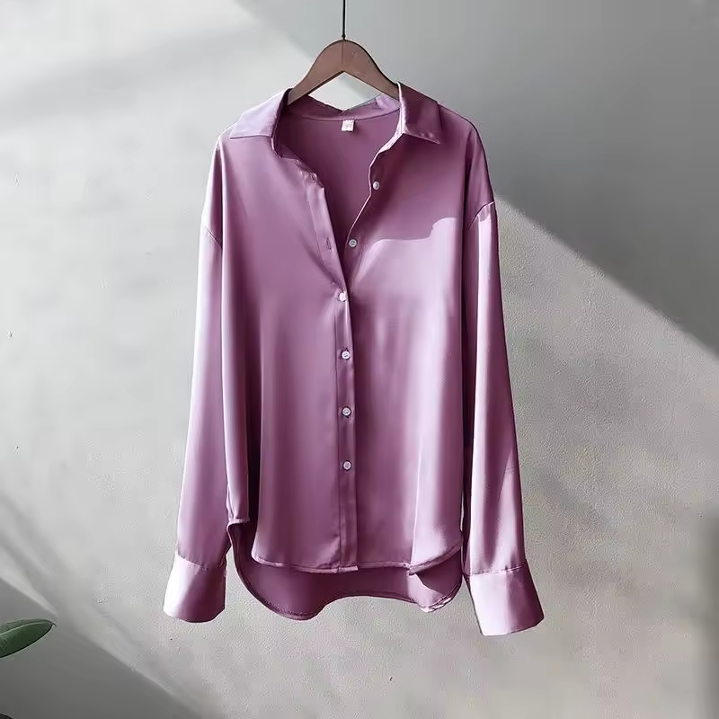 Sienna - Vegan Silk Blouse - Brighter Fashion