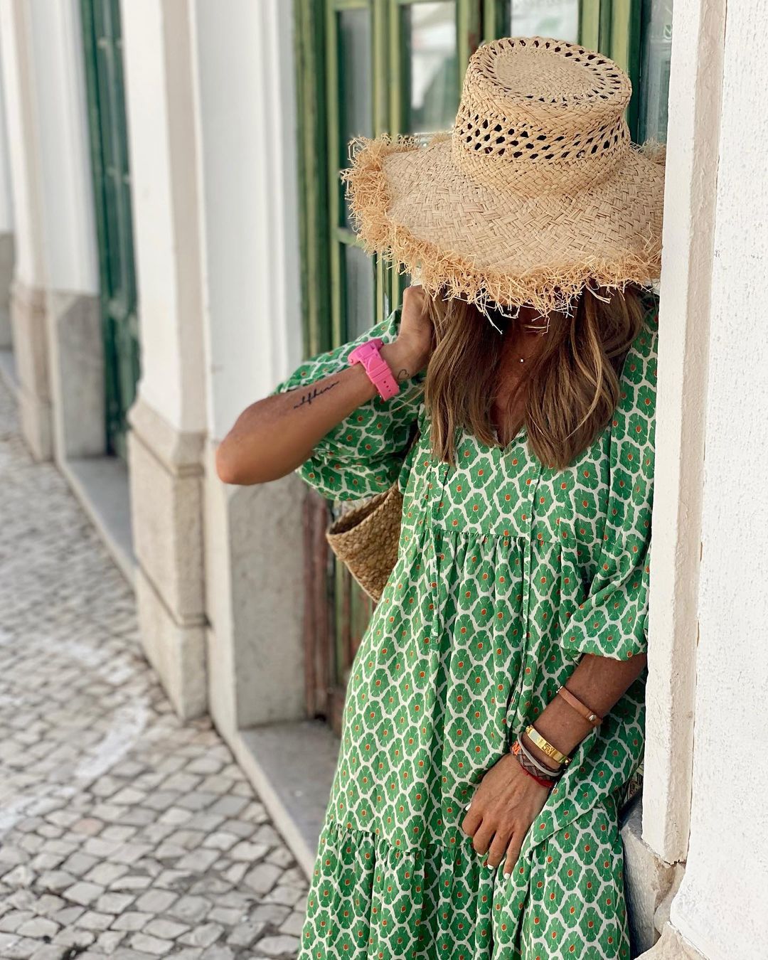 Sophia - Loose Fit Bohemian Maxi Dress - Brighter Fashion