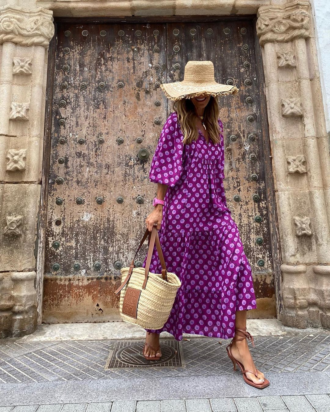 Sophia - Loose Fit Bohemian Maxi Dress - Brighter Fashion