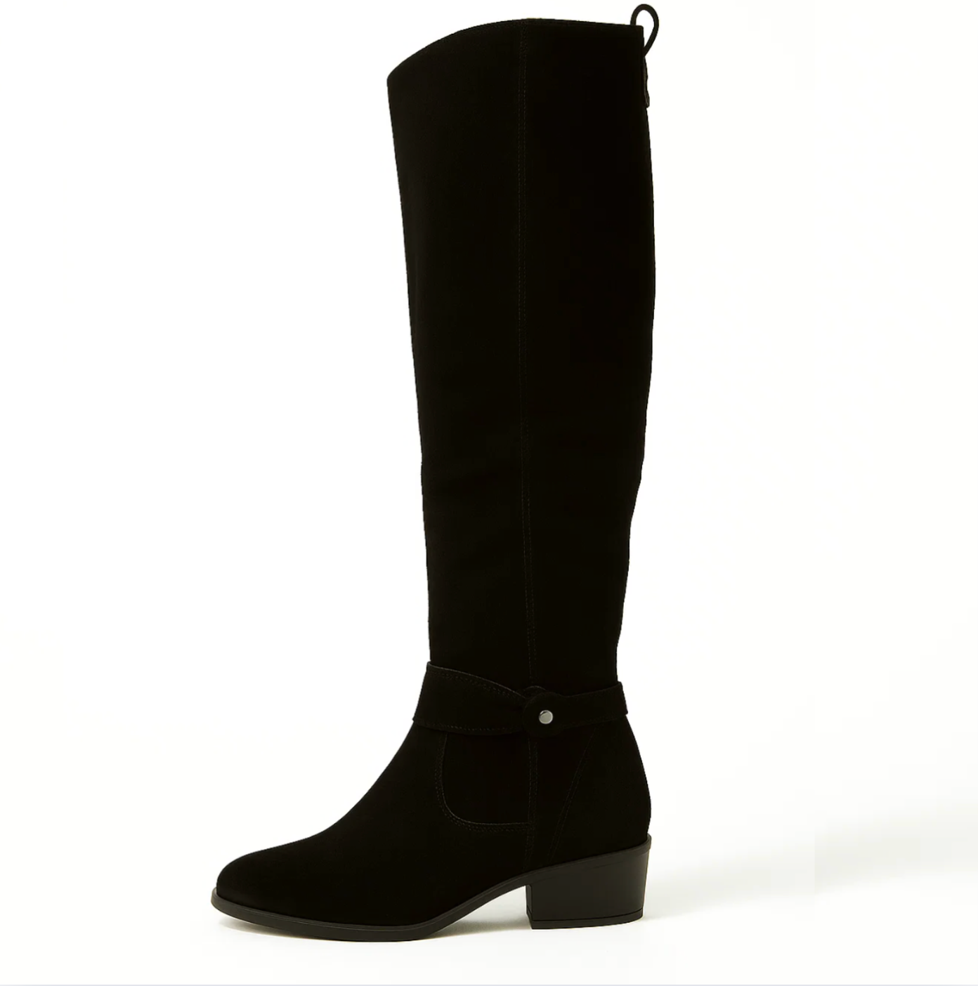 Andriana | Slouchy Knee High Boots Cover Thigh Hides Aging Skin Imperfections