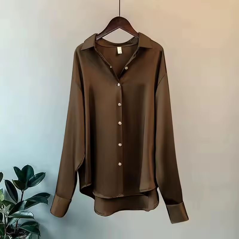 Sienna - Vegan Silk Blouse - Brighter Fashion