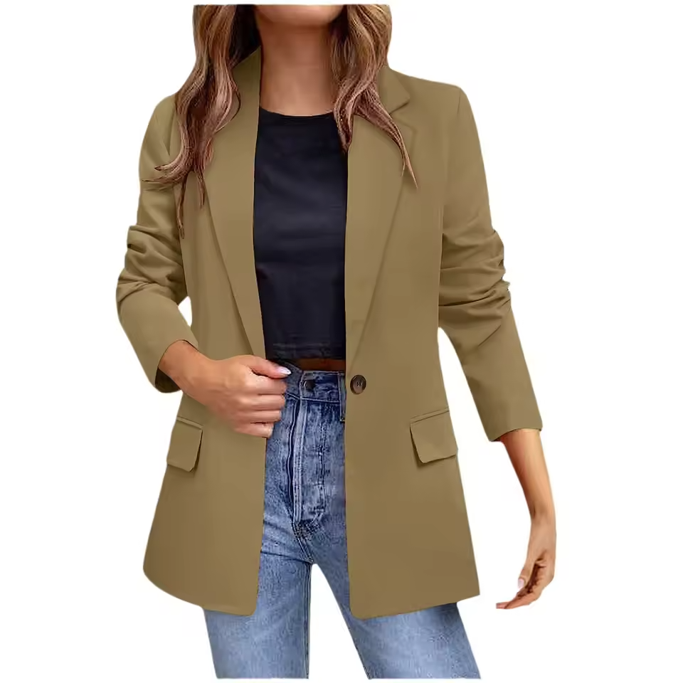 Maya - Tailored Slim Fit Blazer - Brighter Fashion