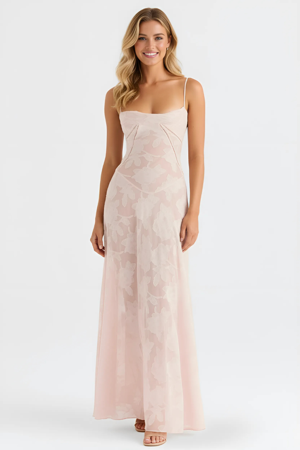 Serena - Elegant Evening Maxi Dress for Weddings and Events - Brighter Fashion