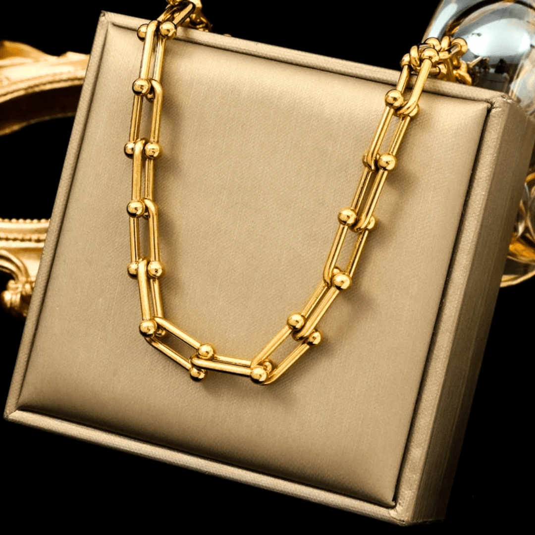 Zeva | Golden Hour Necklace and Bracelet Glow Set