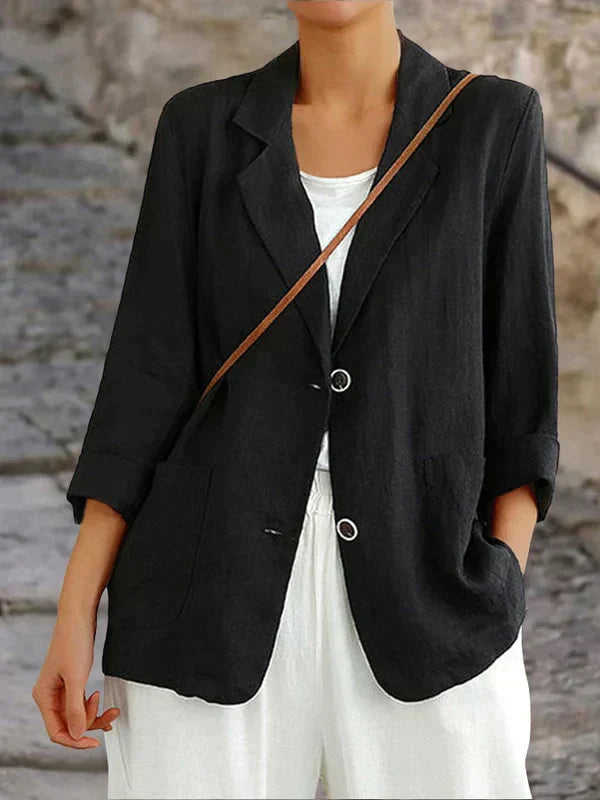 Lumi - Linen-like Casual Blazer Light and Stylish