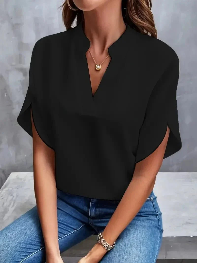 AMELIA | Belly covering light blouse - Brighter Fashion