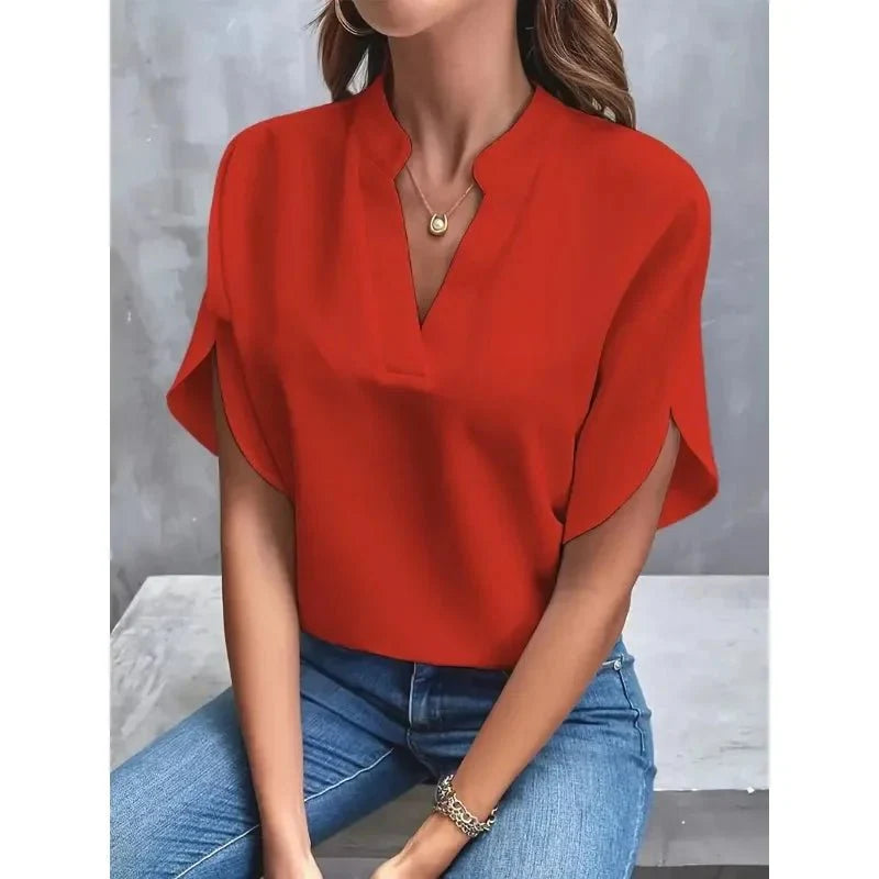 AMELIA | Belly covering light blouse - Brighter Fashion