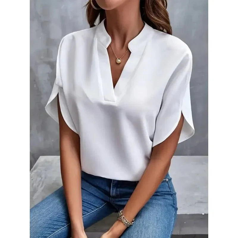 AMELIA | Belly covering light blouse - Brighter Fashion