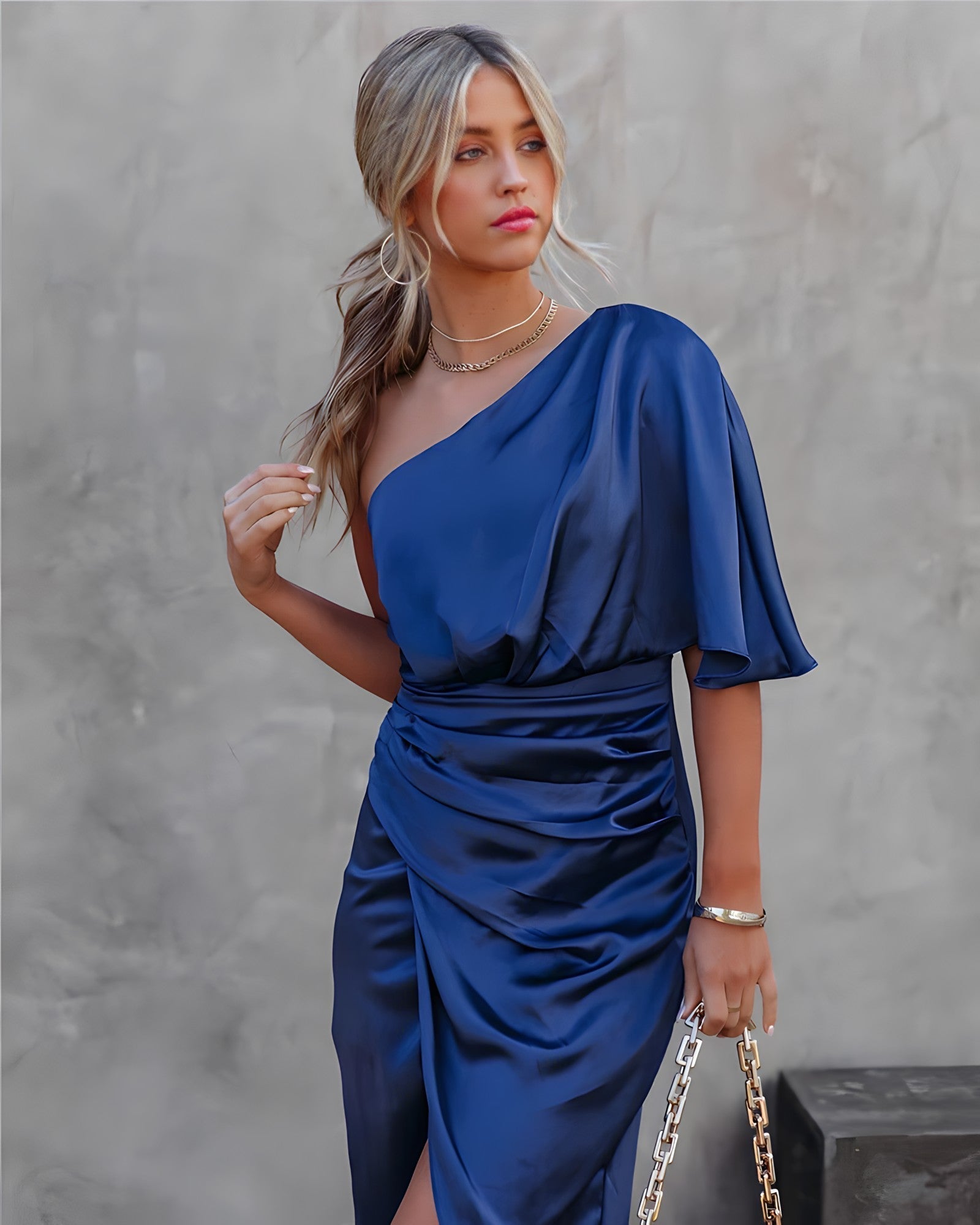 Celeste - Silk Cocktail Sundress - Brighter Fashion
