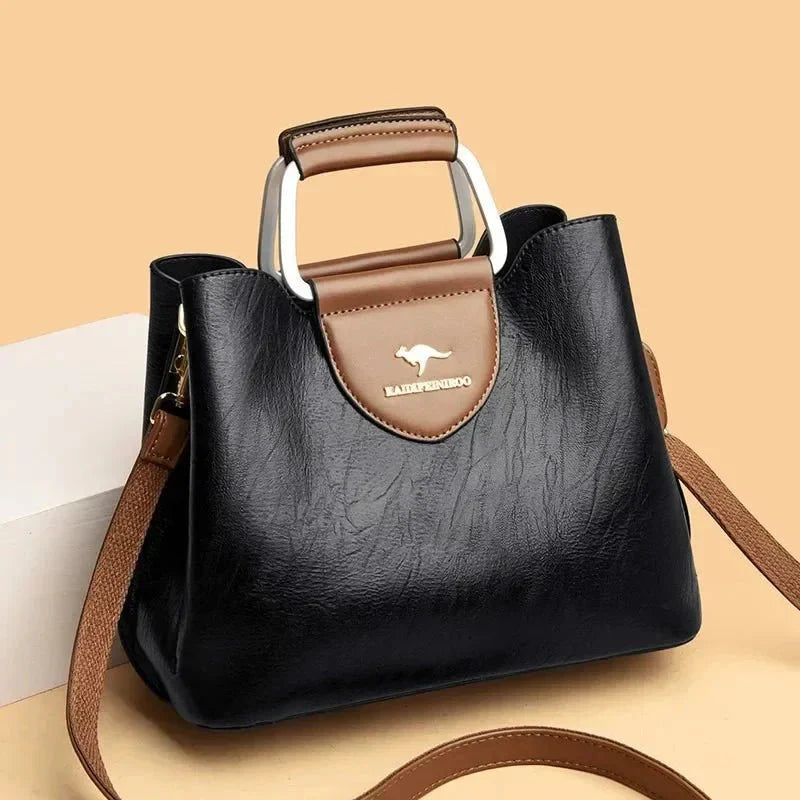 Donatella | Refined Elegant Faux Leather Bag