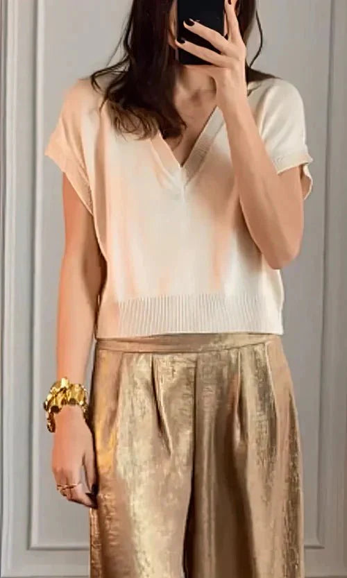 Elara | Chic Shimmer Two-Piece Set