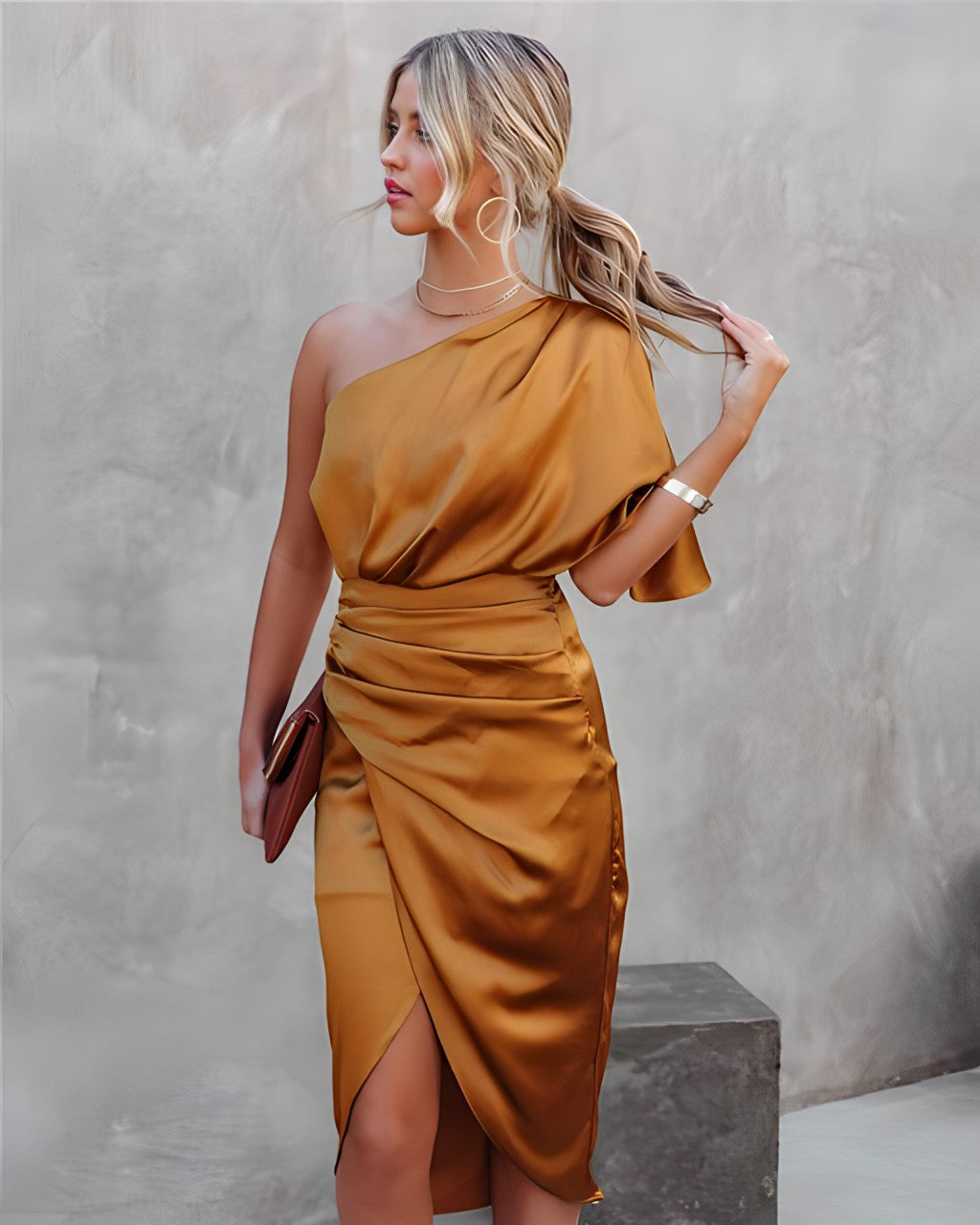 Celeste - Silk Cocktail Sundress - Brighter Fashion