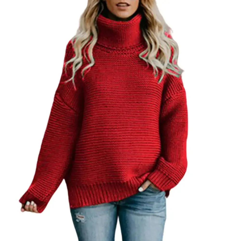 Iris | Loose Turtleneck Pullover Sweater