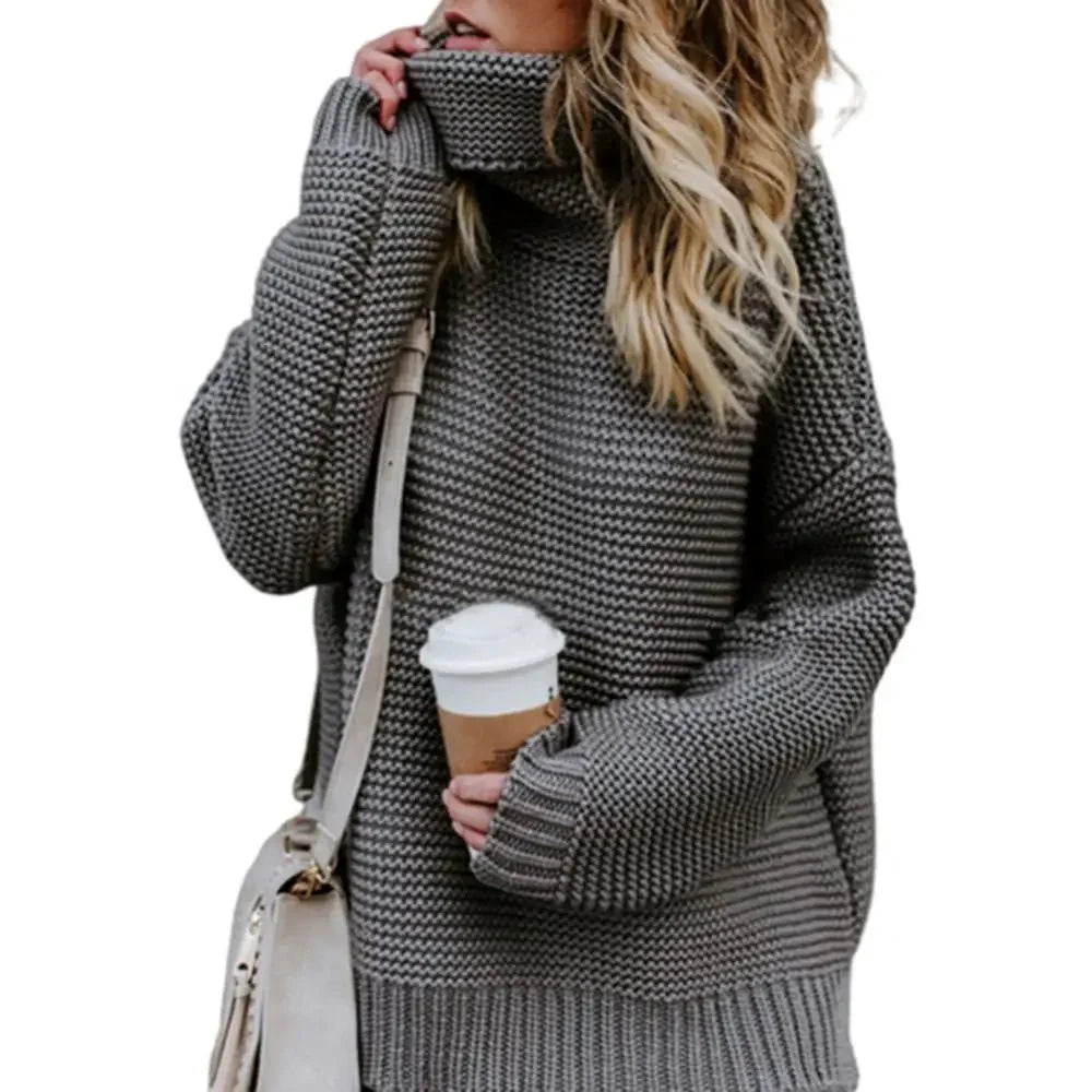 Iris | Loose Turtleneck Pullover Sweater