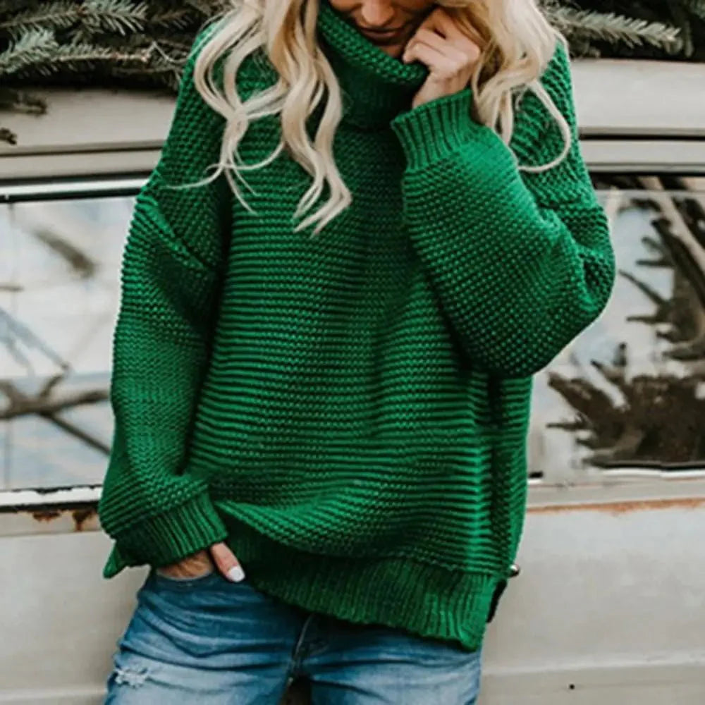 Iris | Loose Turtleneck Pullover Sweater