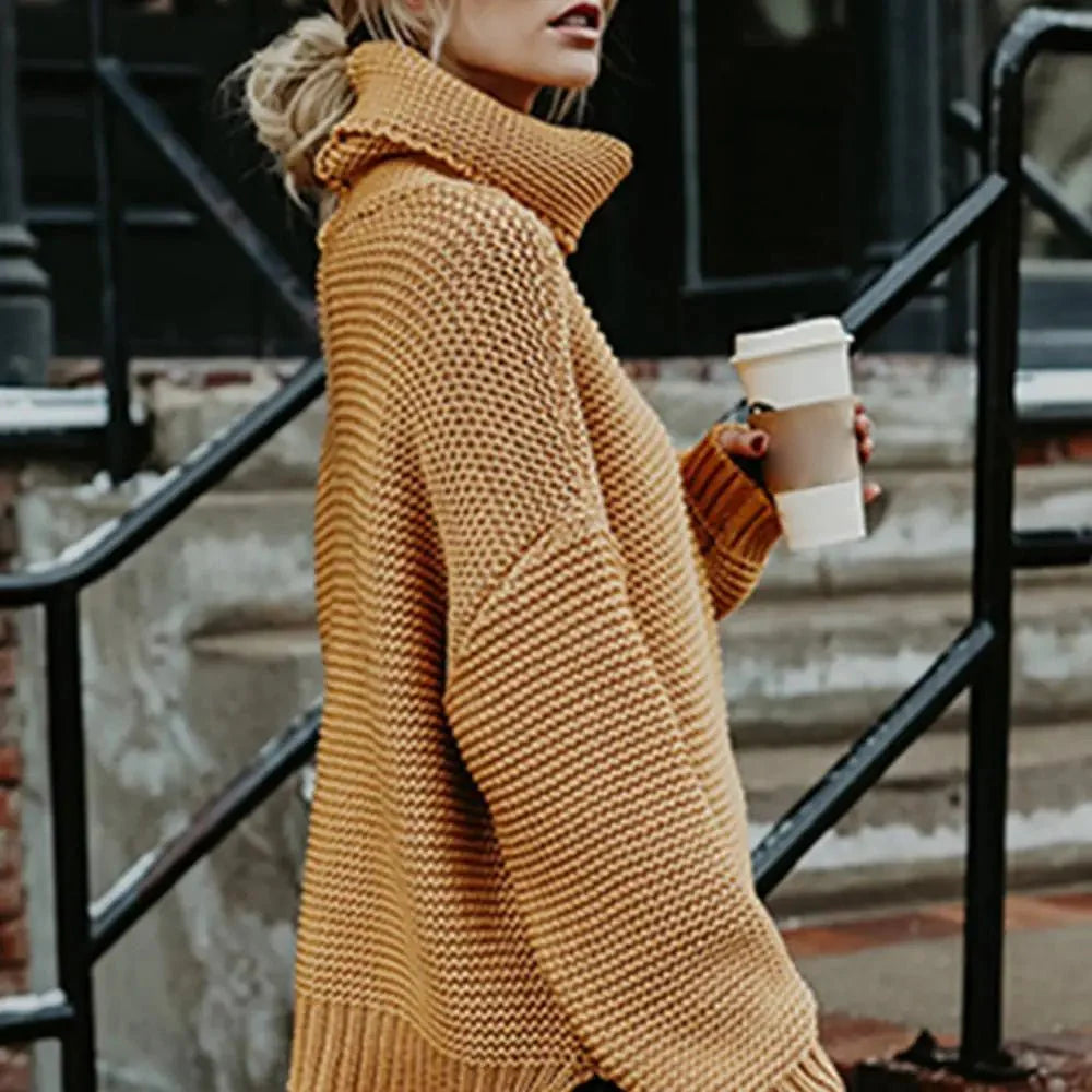 Iris | Loose Turtleneck Pullover Sweater