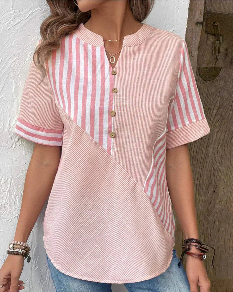 Jillian | Comfortable Tummy covering Blouse - Brighter Fashion