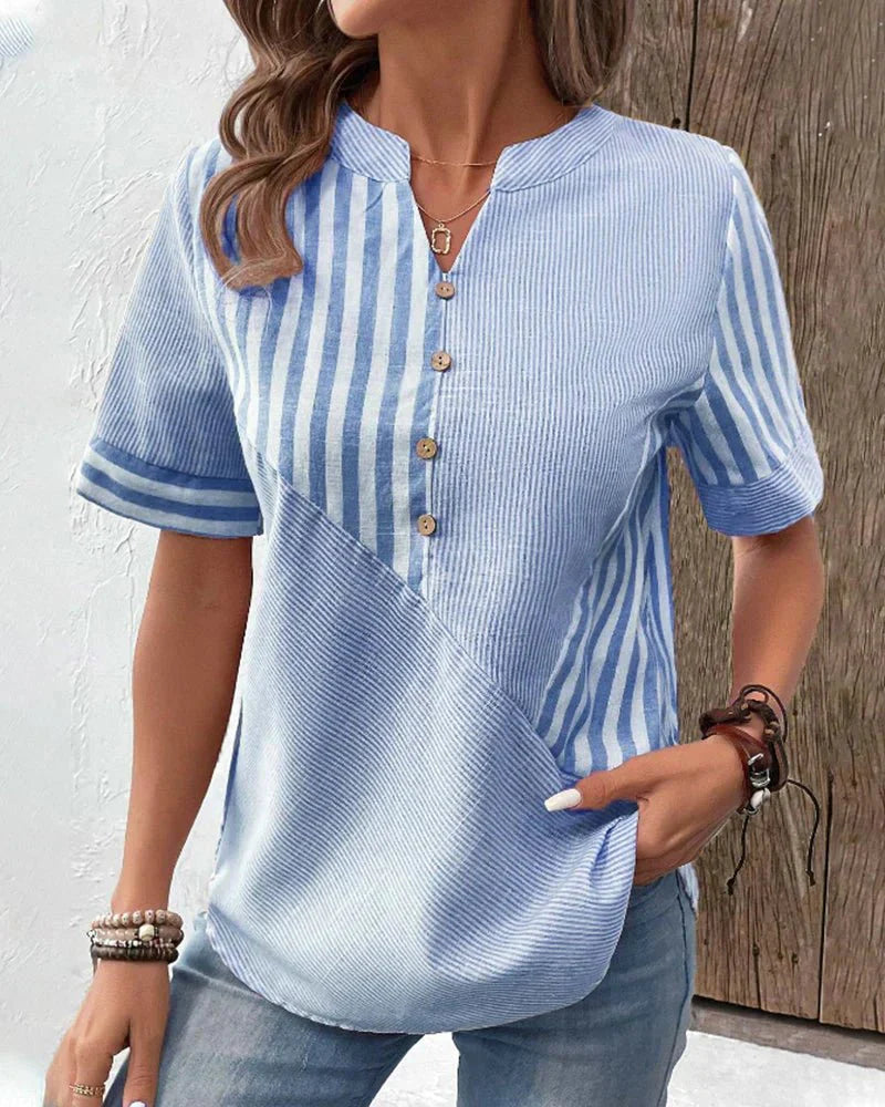 Jillian | Comfortable Tummy covering Blouse - Brighter Fashion