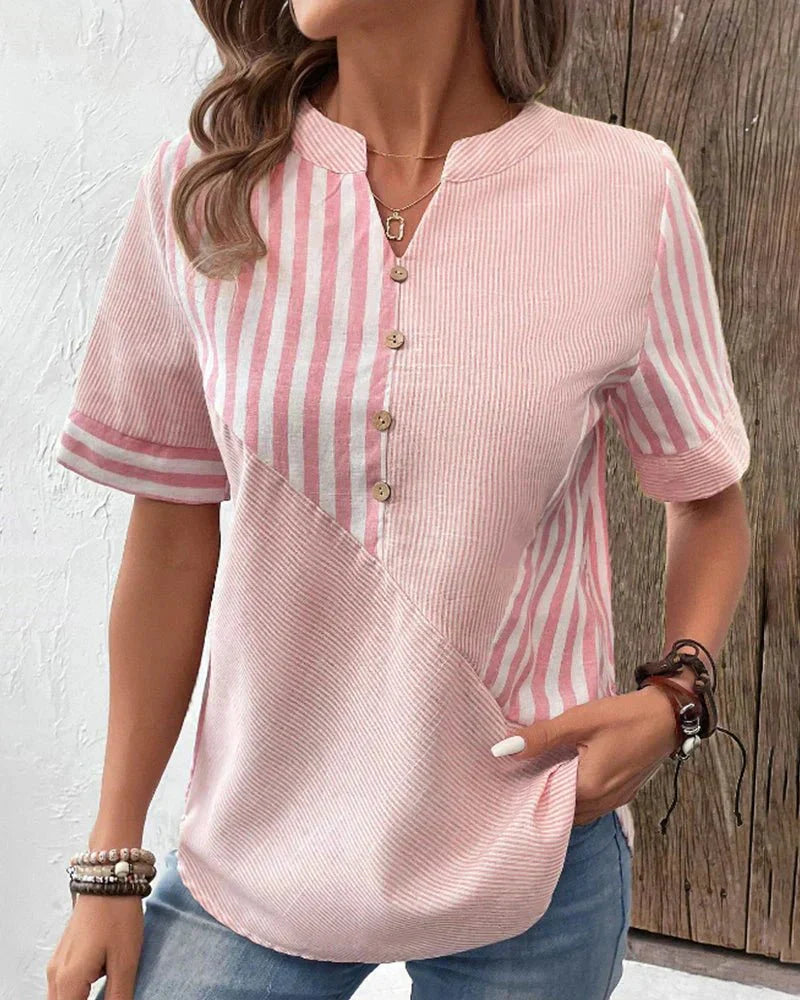 Jillian | Comfortable Tummy covering Blouse - Brighter Fashion