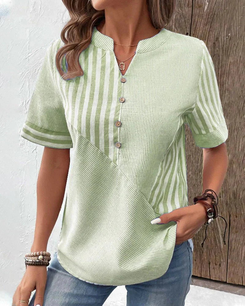 Jillian | Comfortable Tummy covering Blouse - Brighter Fashion